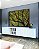Duo de Quadros Copa de Árvore Céu Azul Turquesa Natureza Canvas Moldura - Imagem 3
