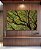 Trio de Quadros Estilizados Copa de Árvore Céu Azul Turquesa Natureza Canvas Moldura - Imagem 5