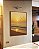 Quadro Vertical Pôr do Sol Dourado na Praia Mar Calmo Canvas Moldura - Imagem 4