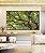 Trio de Quadros Estilizados Copa de Árvore Natureza Paisagem Canvas Moldura - Imagem 1