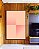 Quadro Vertical Abstrato Geométrico Degradê Tons de Rosa Canvas Moldura - Imagem 3