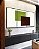 Trio de Quadros Abstrato Geométrico Minimalista Verde Vinho Canvas Moldura - Imagem 4