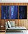 Trio de Quadros Abstrato Tons de Azul Efeito Pintura Canvas Moldura - Imagem 5