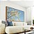 Quadro Horizontal Árvore Flores Brancas Céu Azul Paisagem Canvas Moldura - Imagem 5