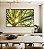 Quadro Horizontal Árvore Folhas Verdes Reflexos do Sol Paisagem Canvas Moldura - Imagem 2