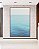 Quadro Vertical Mar Azul Claro e Calmo Natureza Canvas Moldura - Imagem 3