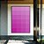 Quadro Vertical Abstrato Degradê Geométrico Rosa Canvas Moldura - Imagem 2