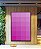 Quadro Vertical Abstrato Degradê Geométrico Rosa Canvas Moldura - Imagem 3
