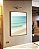 Quadro Vertical Praia de Mar Calmo Turquesa e Céu Claro Natureza Canvas Moldura - Imagem 5