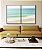 Duo de Quadros Praia de Mar Calmo Turquesa e Céu Claro Natureza Canvas Moldura - Imagem 5