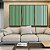 Trio de Quadros Abstrato Degradê Listras Verde Turquesa Canvas Moldura - Imagem 3
