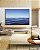 Quadro Horizontal Mar Azul Ondulado Ceu Claro Limpo Canvas Moldura - Imagem 5
