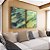 Duo de Quadros Abstrato Cinza Verde Turquesa Canvas Moldura - Imagem 3