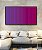 Quadro Horizontal Abstrato Degradê Listras Rosa Magenta Canvas Moldura - Imagem 3