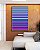 Quadro Vertical Abstrato Degradê Lilás Roxo Rosa Azul Canvas Moldura - Imagem 5