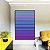 Quadro Vertical Abstrato Degradê Lilás Roxo Rosa Azul Canvas Moldura - Imagem 4