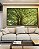 Quadro Horizontal Árvores Folhas Verdes Natureza Paisagem Canvas Moldura - Imagem 3