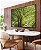 Quadro Horizontal Árvores Folhas Verdes Natureza Paisagem Canvas Moldura - Imagem 4