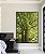 Quadro Vertical Árvores Folhas Verdes Natureza Paisagem Canvas Moldura - Imagem 2