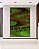 Quadro Vertical Abstrato Mosaico Verde Marrom Canvas Moldura - Imagem 5