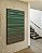 Quadro Vertical Abstrato Degradê Listras Verde Marrom Canvas Moldura - Imagem 5