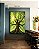 Quadro Vertical Árvore Folhas Verdes Luzes Reflexos do Sol Paisagem Canvas Moldura - Imagem 4