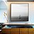 Quadro Quadrado Barco em Mar Aberto Natureza Preto e Branco Canvas Moldura - Imagem 3