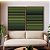 Duo de Quadros Abstrato Degradê Listras Geométrico Verde Canvas Moldura - Imagem 4