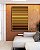 Quadro Vertical Abstrato Listras Degradê Amarelo Dourado Marrom Canvas Moldura - Imagem 5