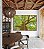 Duo de Quadros Árvore Luz Natural Folhas Verdes Canvas Moldura - Imagem 4