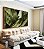 Quadro Horizontal Folhas Verdes Folhagem Plantas Natureza Canvas Moldura - Imagem 3