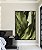 Quadro Vertical Folhas Verdes Folhagem Plantas Natureza Canvas Moldura - Imagem 3