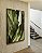 Quadro Vertical Folhas Verdes Folhagem Plantas Natureza Canvas Moldura - Imagem 5