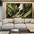 Trio de Quadros Folhas Verdes Folhagem Plantas Natureza Canvas Moldura - Imagem 4