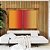 Duo de Quadros Abstrato Degradê Amarelo Âmbar Coral Canvas Moldura - Imagem 1