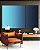 Trio de Quadros Estilizados Abstrato Degradê Azul Celeste Marinho Canvas Moldura - Imagem 4