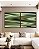 Duo de Quadros Quadrados Abstrato Verde Arte Fluida Pouring Canvas Moldura - Imagem 5