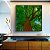 Quadro Quadrado Árvore Folhas Verde Floresta Paisagem Canvas Moldura - Imagem 3