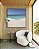 Quadro Quadrado Céu Azul Mar Calmo Praia Areia Branca Dunas Canvas Moldura - Imagem 4