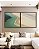Duo de Quadros Quadrados Mar Turquesa Dunas Areias Brancas Praia Canvas Moldura - Imagem 5