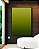 Quadro Vertical Abstrato Degradê Verde Oliva Canvas Moldura - Imagem 3