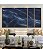 Trio de Quadros Estilizados Mar Alto Azul Profundo Natureza Canvas Moldura - Imagem 5