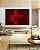 Quadro Horizontal Abstrato Geométrico Degradê Vermelho Canvas Moldura - Imagem 5