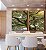 Duo de Quadros Paisagem Árvore Folhas Verdes Natureza Canvas Moldura - Imagem 4