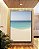 Quadro Vertical Mar Azul Ceu Claro Praia Clara Canvas Moldura - Imagem 4