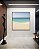 Quadro Quadrado Mar Azul Ceu Claro Praia Clara Canvas Moldura - Imagem 3