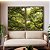 Duo de Quadros Natureza Folhas Verdes Árvores Floresta Paisagem Canvas Moldura - Imagem 4