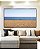 Quadro Horizontal Praia Areia Mar Azul Céu Claro Canvas Moldura - Imagem 3