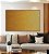 Quadro Horizontal Abstrato Degradê Mostarda Amarelo Ouro Canvas Moldura - Imagem 3