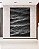 Quadro Vertical Mar Alto Ondulado Preto e Branco Natureza Canvas Moldura - Imagem 4